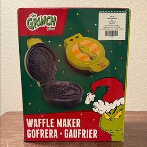 Dr. Seuss The Grinch Christmas Waffle Maker